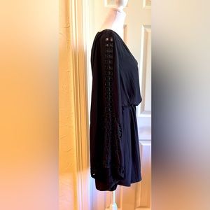Rami Brooks black long sleeve dress.